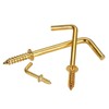 dophee L Shape Screw in Hooks, Right Angle Screws 7