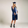 USA And Israel Flag Graduation Stole, Satin Embroidery Graduation Sash