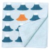 濱 Pattern Japanese taoru semiuxossyu Fuji Mountain View Blue