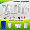 ayakol Chicken Feeder Port ProMAX,1.6×Taller Anti-Snag Opening,Clear View Cover,Real No