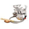 Camping Gas Stove Stainless Steel Strong Durable Windproof Electronic Ignition