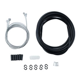 Trkimal Bicycle Disc Brake Kit Front Rear Brake Caliper Brake Disc Set 160 mm Rotor, Brake Levers Brake Levers Cable Kit for Mountain Road Bike, Riding Bicycle (160 mm Brake Sets)