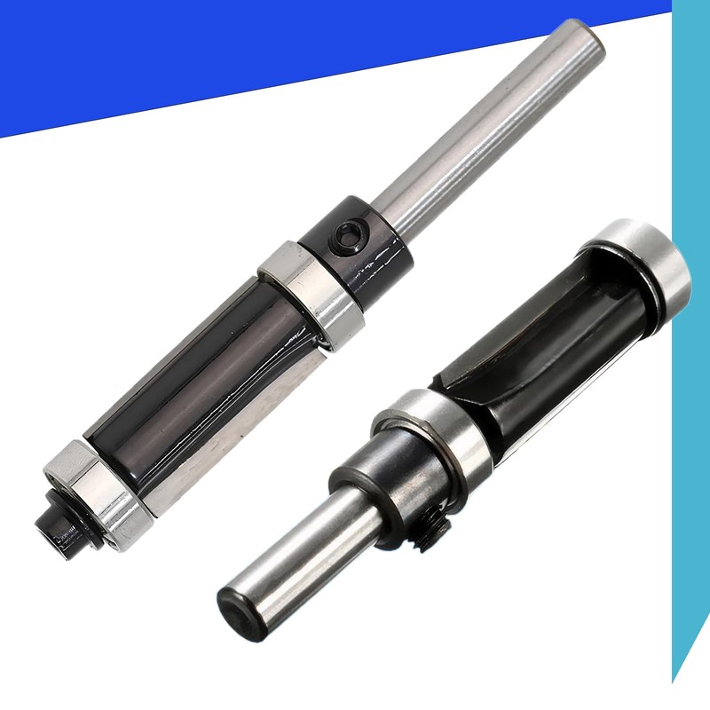 Vleant 1/4" Shank Flush Trim Router Bits Set - Woodworking