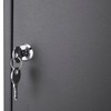 Barska Adjustable Key Cabinet Lock Box with Colorful Key Tag
