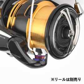 Gomexus Line Roller, 22, Exigist, 23 Aerity, Titanium Daiwa Spinning Reel, Suitable for Light Games, Fishing, High Rotation, High Strength, Line Roller, Increased Distance