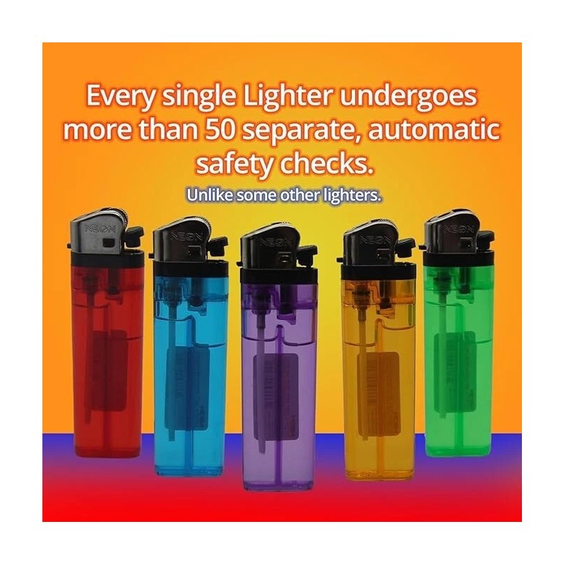 NEON 100 Disposable NEON lighters