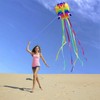 Huge Rainbow Soft Octopus Kite for Kids and Audlts- Large