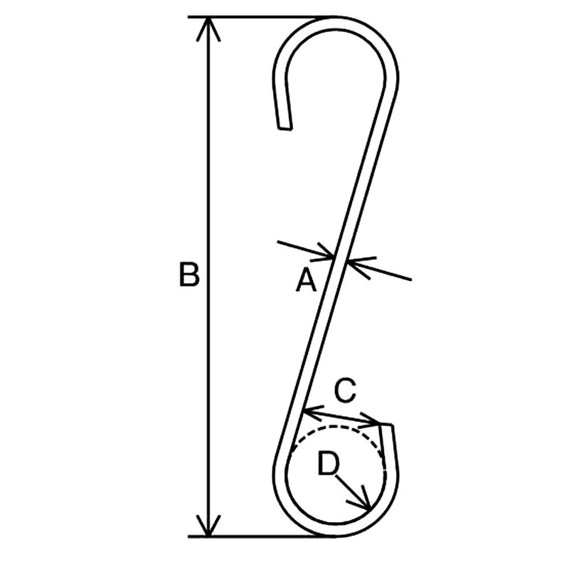 KGY (kei・zi-・wai Industrial) Blacksmith's Small Claw L – 200 White