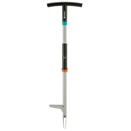 Gardena 03518 | Weed Puller Remover Tool, Heavy Duty Stand-Up Garden Hand Weeder, Easy Weed Removal, Built-in Ejector, Long Handle for Outdoor Use. Weeding Claw.