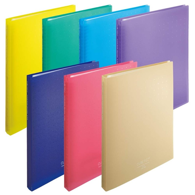 Lihit Lab N7016-16 Clear Book, Interchangeable A4, 30 Holes, 30