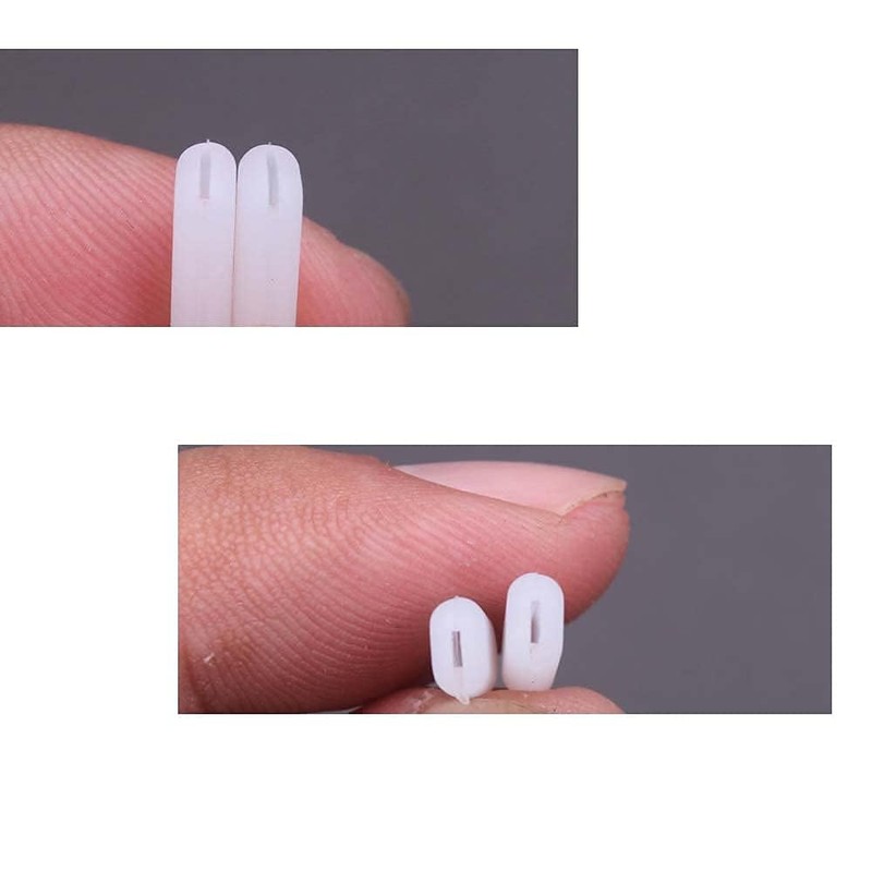 QYAJS Eyeglasses Nose Pads Silicone Replacement Nose Pads Kit Fit
