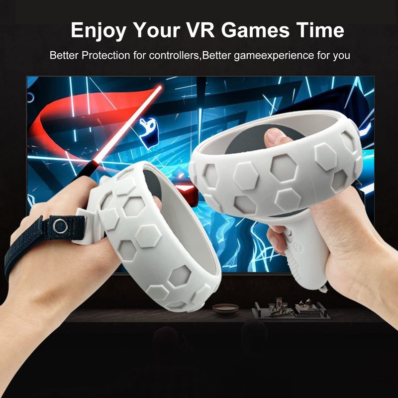 Protector Cover for Oculus Quest 2 Controller Grips，Touch Controller Grip