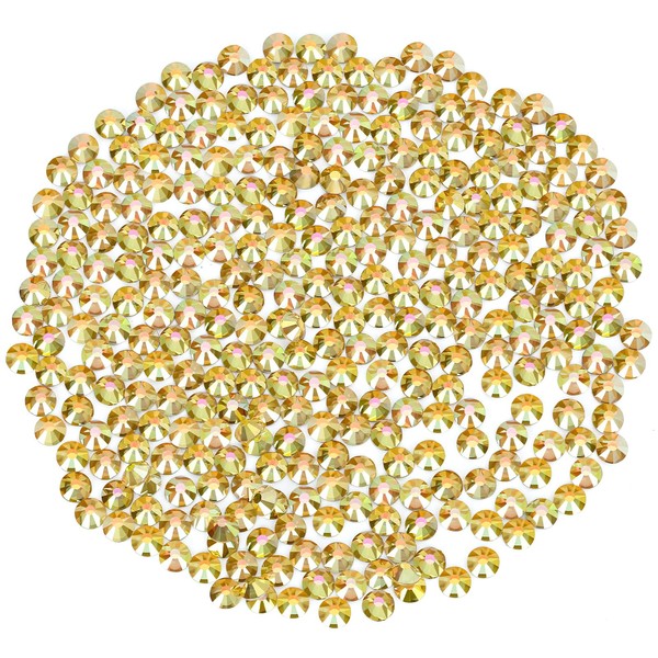 novani Novani Rhinestones 1440Pcs Flatback Crystal Round Loose Gemstones Glass