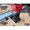 ToolCurve Guide Rail Adapter Compatible with Milwaukee Router - Made