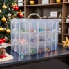 PUGED DND Dice Storage Box with Removable Dividers Polyhedral Dice
