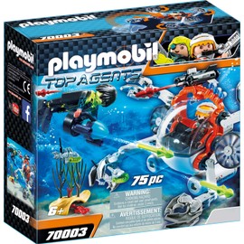 Playmobil 70003 Top agents - SPY TEAM Sub Bot
