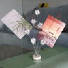 8-Branch Family Tree Picture Frame Holder, Card Photo Clips Holder