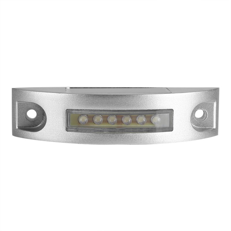 Casting Aluminum Solar Power 6 LED Outdoor Waterproof Driveway Pathway