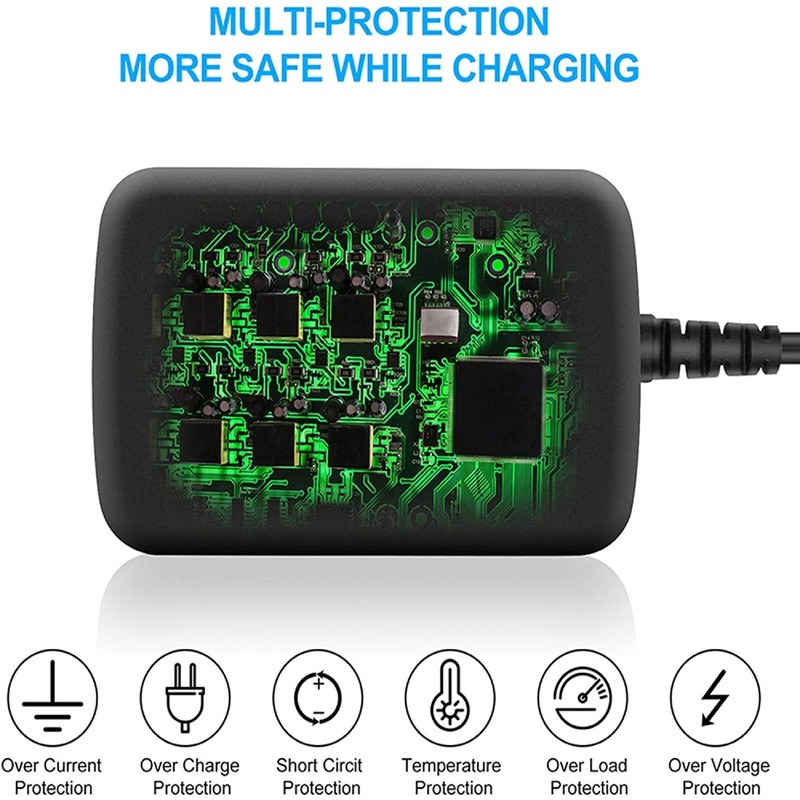 Digipartspower AC Adapter Charger for Donner DED-200 Electric Drum Kit
