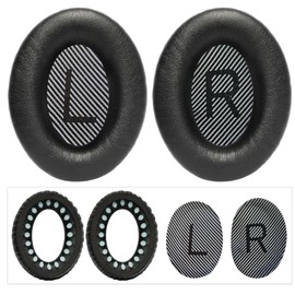 Replacement Earpads for Bose QuietComfort 45 (QC45)/QuietComfort SE (QC SE)/New Quiet Comfort Wireless Over-Ear Headphones, MANAYO Ear Pads Cushions with Softer Protein Leather