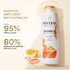 Pantene Shampoo, Anticaída+ para Cabello Débil con Caída+ Pantene Biotinamina