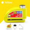 Motorcycle Disc Brake Alarm Lock for Theft Deterrence – 110dB