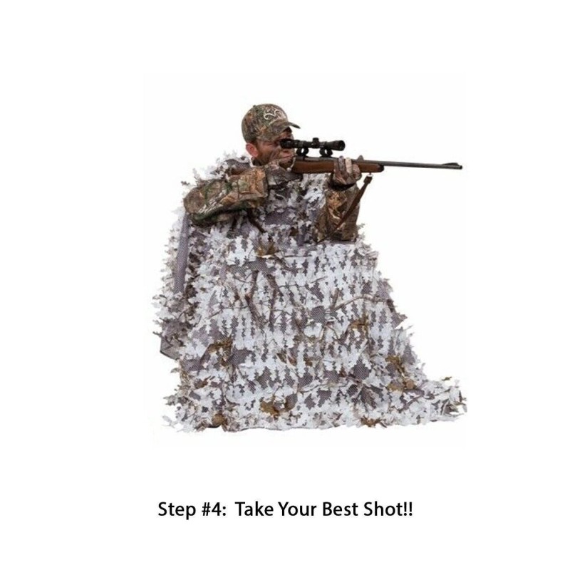 Silla Snow Hunter Realtree APS 3-D + Cubierta Sistema de