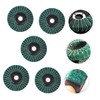 VILLFUL 5pcs Green Polishing Grinding Wheel for Quick Cleaning and