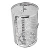 Rolling Grilling Basket Stainless Steel Grill Cage Round Stainless Steel