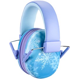 ProCase Kids Noise Cancelling Headphones, Kids Ear Protection Monster Jam Truck, Fireworks Hearing Protection Noise Reduction, Noise Canceling Earmuffs for Sensory Autism Toddler Children -Snowflake
