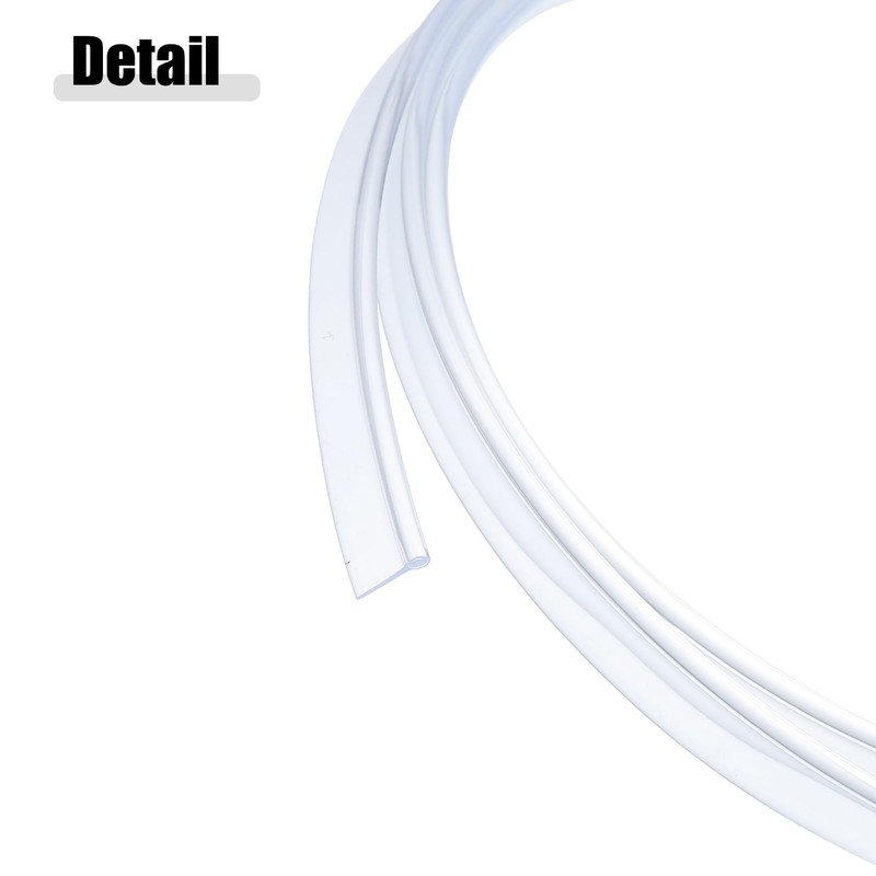 X AUTOHAUX 3.6mm 0.30" 2m 6.56ft Universal Skirt Side Glow