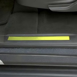 BOGAR TECH DESIGNS Precut for GMC Yukon XL 2015-2020 Door Sill Anti-Scratch Resistant Paint Protection PPF Film Kit Cover, Clear Bra