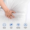 zibroges Goose Feather Bed Pillow for Sleeping - Hotel Down
