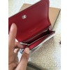 Tory Burch New Tory Burch EMERSON PATENT FLAPCARD WARM RED