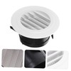 Operitacx Venetian Wall Vents Interior Walls Round Mesh Shape Register