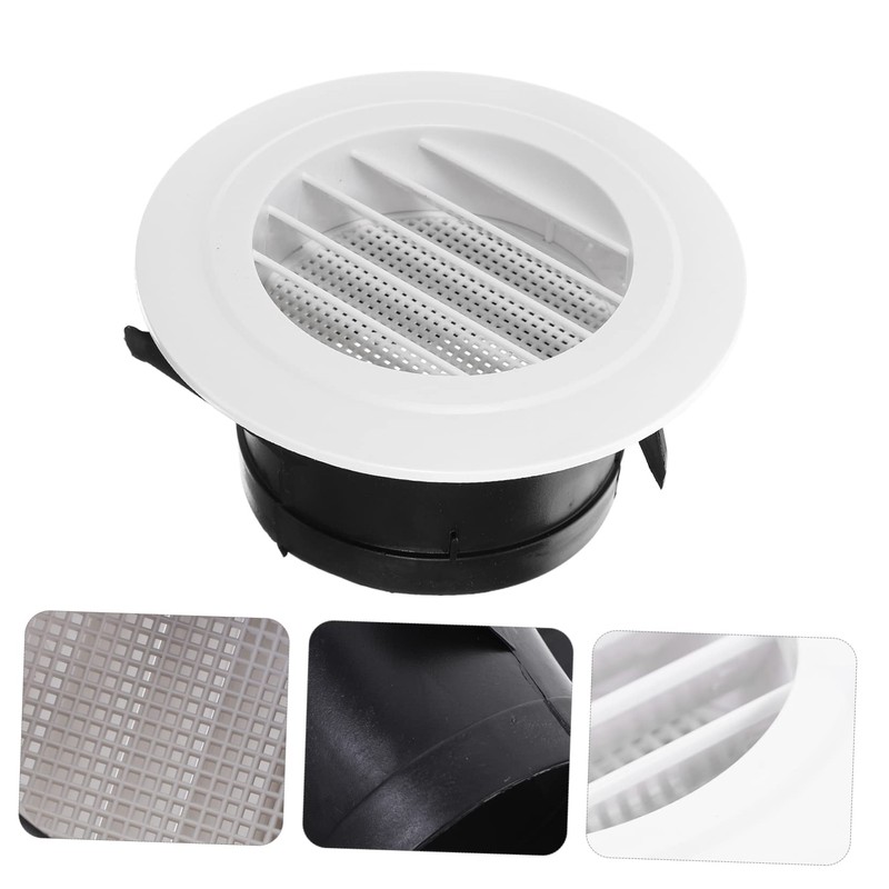 Operitacx Venetian Wall Vents Interior Walls Round Mesh Shape Register