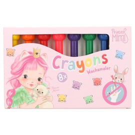 Depesche Princess Mimi - Crayons With Cat-Topper (0412274), Black