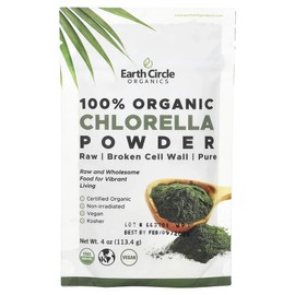 Take care of your body. It's winter. Earth Circle Organics Organic Chlorella Powder 113.4g (4oz) Special care in progress, EarthCircleOrganics Organic Chlorella Powder 11, 113.4g, 1 piece / 몸관리하세요 겨울입니다 Earth Circle Organics 유기농 클로렐라 분말 113.4g(4oz) 특별관리진행, EarthCircleOrganics유기농클로렐라분말11, 113.4g, 1개