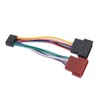 Radio Wiring Harness, Socket ISO Adapter 16 Pin for