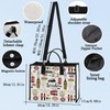 BWWKTOP London Canvas Tote Bag London Souvenirs Gifts London Shopping