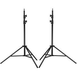 Neewer® PRO 9 Feet / 260cm Heavy Duty Aluminum Alloy Photography Photo Studio Light Stands Kit for Video, Portrait and Photography Lighting (2 Pieces)