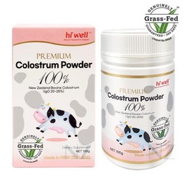 1 Hiwell Premium Colostrum Powder 100% 100g / 하이웰 프리미엄 초유 파우더 100% 100g 1개