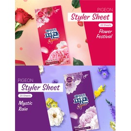 Air Dresser, Tromm Styler Sheets Mystic Rain (20 Sheets) + Flower Festival (20 Sheets)