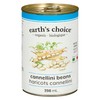 Earth's Choice - Organic Cannellini Beans, No Salt Added, 398ml