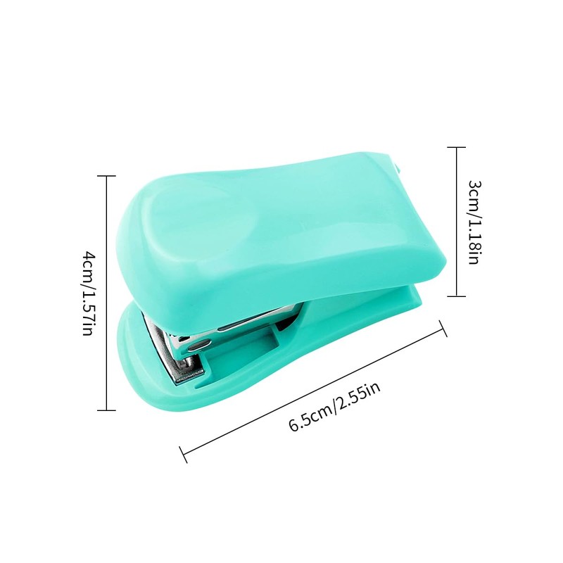 Luckious Mini Effortless Desktop Staplers - Simplify Your Stapling Tasks
