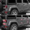 CheroCar Door Hinge Cover &Tailgate Hinge Cover Exterior Accessories Decoration