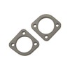 Shovelhead Mild Steel Exhaust Port Flanges, Single Bolt