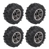 Bainiao 4Pcs 80mm Wheel Tire Tyre for Xinlehong Q901 Q902