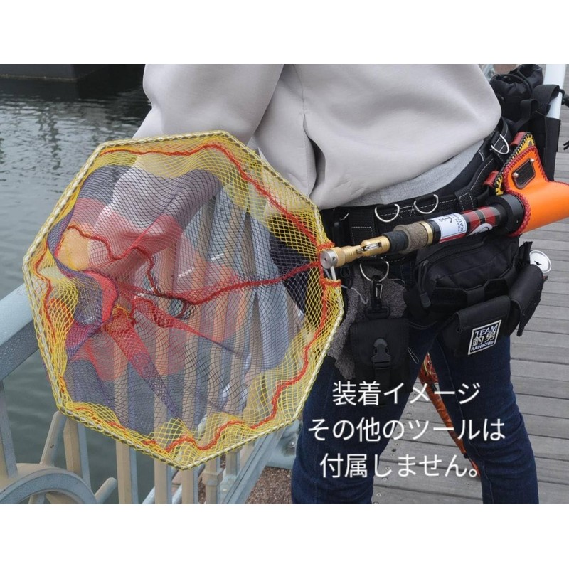 TEAM TSURIO RAINBOW 8 Fishing Man Rainbow Rubber Coat 3