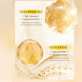 BIOAQUA Manuka Honey Hand Wax Mask Vitamin E Moisturizing Nourish Hydrates Smooth Hands Skin 170g / 6oz